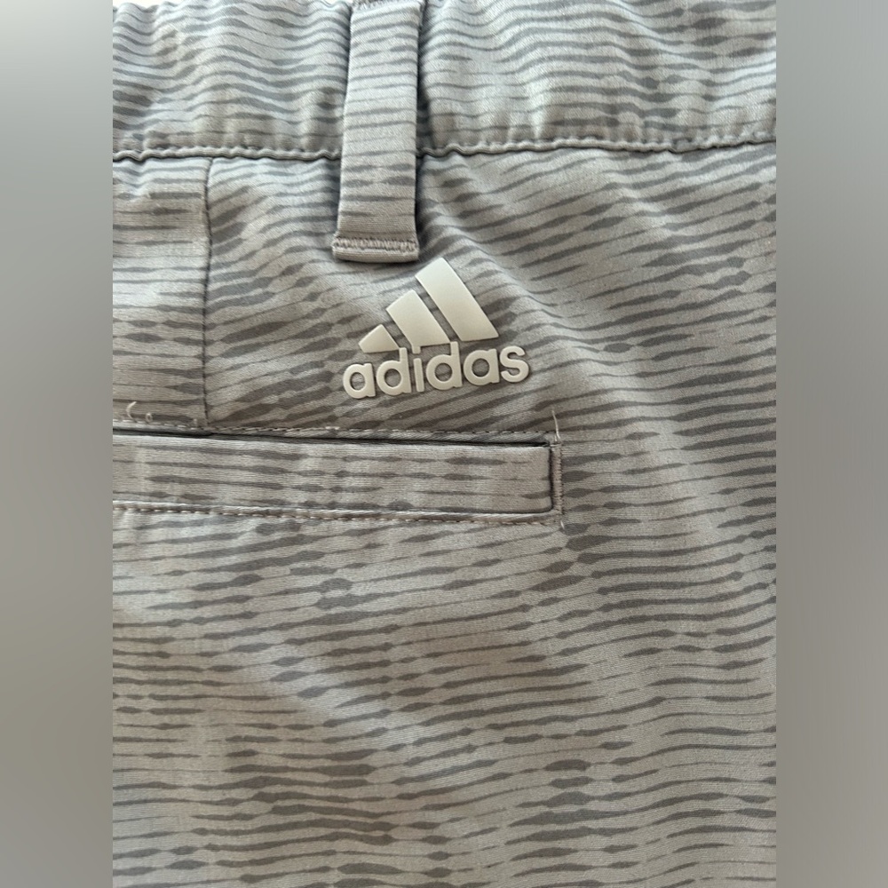 ADIDAS climalite mens size 38 stripped shorts - Picture 4 of 6